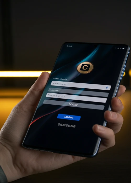 Form di accesso intuitivo e protetto di Vegasino Casino, con campi e-mail e password per un'esperienza di gioco rapida.